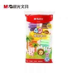晨光(M&G) 文具36色超轻粘土 彩泥黏土橡皮泥4D 儿童手工DIY玩具 袋装AKE03988手工好物考试出游