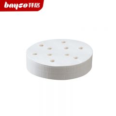 拜格（BAYCO） BX5222蒸笼纸包子垫纸蒸包子馒头点心蒸纸一次性家用不粘油纸蒸锅纸 蒸笼纸 400张 直径8.9CM