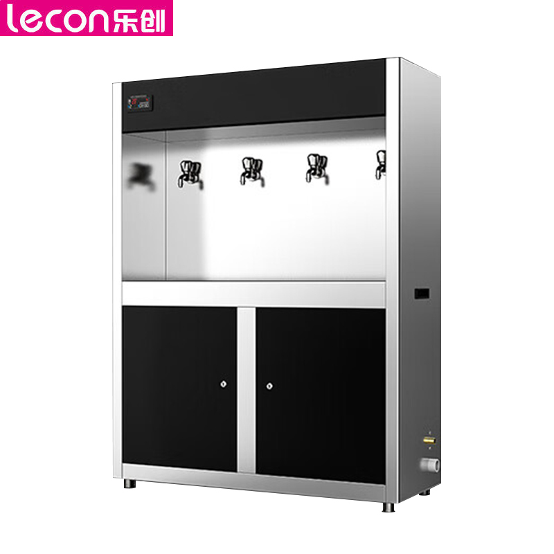 乐创 (lecon) LC-J-WY4H商用饮水机 30L不锈钢开水器 三级过滤饮水机 一开三温
