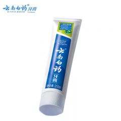 云南白药牙膏薄荷香型 210g