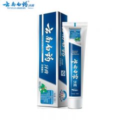 云南白药 经典冬青牙膏减轻牙龈问题洁齿亮白祛牙垢清新口气135g单只装