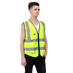 添星（cmcbright） 行政高警示反光背心 001008Y L