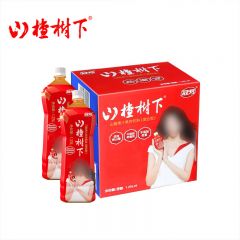 冠芳 山楂树下 山楂果汁饮料1.25L*6瓶 混合型 山楂汁饮品家庭聚会聚餐健康 送礼整箱