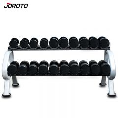 捷瑞特（JOROTO）美国品牌包胶哑铃十组套装338kg J-YLTYT10