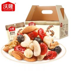 沃隆 坚果炒货孕妇零食核桃仁干果礼盒零食大礼包 A成人款 每日坚果750g