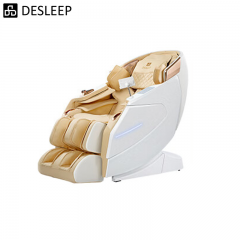 迪斯（Desleep） 智能按摩椅DE-A17L双子芯款白色按摩椅家用全身3D太空舱按摩椅老人按摩沙发椅