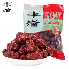 丰滋 黄河母枣500g 红枣子黄河母枣滩枣山西特产 袋装