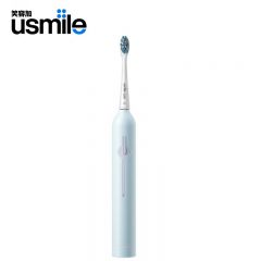 usmile  电动牙刷P1 生日礼物送男女朋友情侣款 学生宿舍 成人全自动声波震动1号软毛刷 青春1号刷丨精灵蓝【180天超长续航】