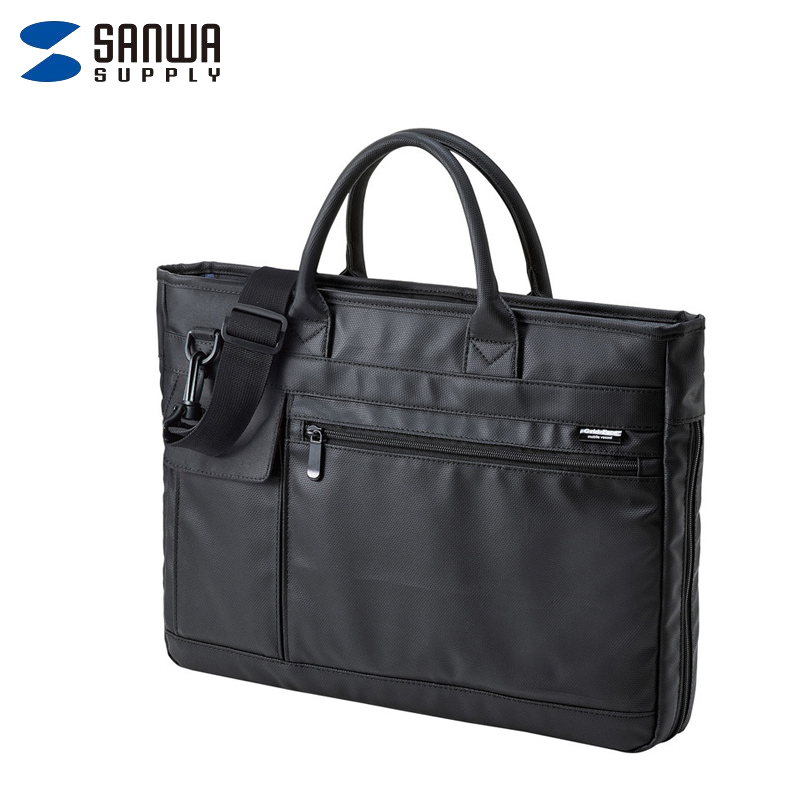 山业（SANWA）BAG-GF9WP商务休闲电脑包 防泼水  内衬深蓝 15.6英寸