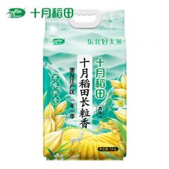 十月稻田（SHIYUEDAOTIAN） 寒露秋香长粒香5kg 10斤长粒香米 东北大米 真空包装 囤货团购福利年货