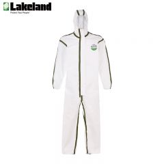 雷克兰（Lakeland）防护服防尘连体服透气防液体飞溅工作服AMN428ETSAMN428ETS工业款L码