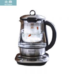 北鼎（Buydeem） 多功能煮茶壶 恒温烧水壶灵芝虫草家用电热壶 1.5L保温热水壶 顶配版 K187 含炖盅+茶篮+蒸笼