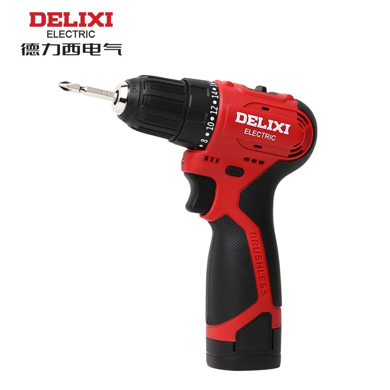 德力西电气（DELIXI ELECTRIC） DHC 16V/2000mAh 两电一充 DHCDV10TMO 无刷双速锂电钻