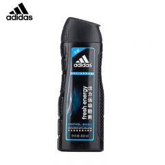 阿迪达斯（Adidas）男士活力运动酷爽去屑洗发露洗发水400ml 止痒去屑