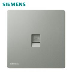 西门子（SIEMENS） 5UH31713NC02 荟绎一位电脑插座网络模块面板CAT6皓月灰