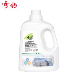 雪豹 除菌洁净护理家用酵素去污洗衣液3kg清新花香洗衣香氛
