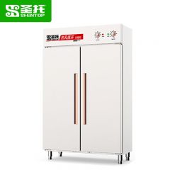 圣托（Shentop） 消毒柜商用 二星级高温立式不锈钢双门大容量烘干 餐具碗筷厨房食堂专用消毒碗柜 RTP780-B8
