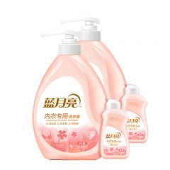 蓝月亮 柔润樱花内衣专用洗衣液500g*2+内衣专用洗衣液旅行装80g*2轻松去血渍除菌无刺激