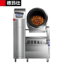 德玛仕（DEMASHI） DL-GQ60商用电磁炉大锅灶 食堂电磁灶大功率智能炒菜机 酒店学校厨房设备凹面大炒炉