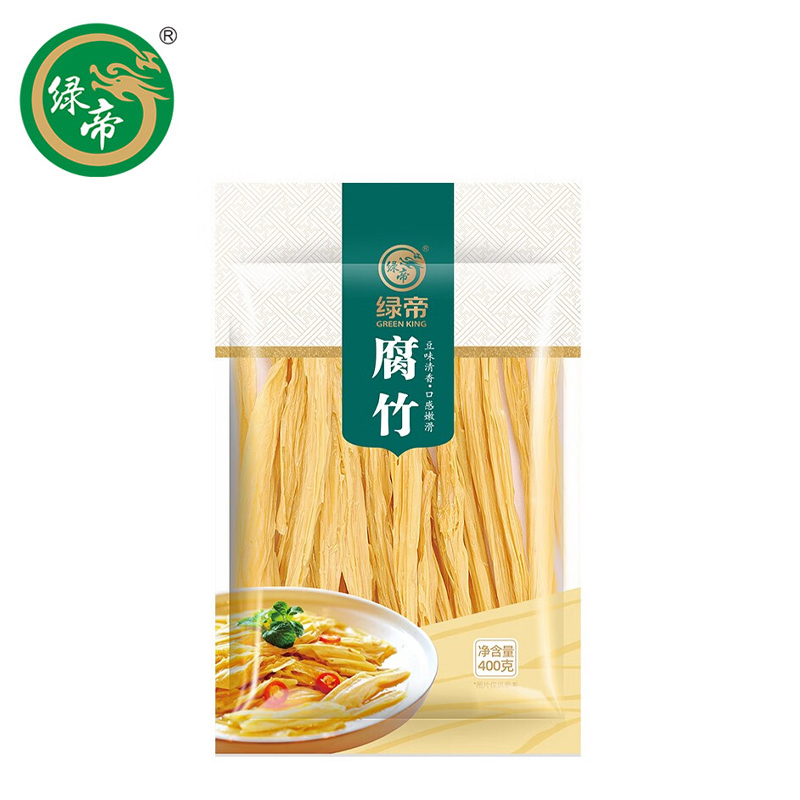 绿帝 手工头层黄豆制品干货腐竹素肉炒菜凉拌火锅材料 腐竹400g