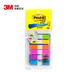 3M 便签 便利贴/便条纸/便签纸/透明指示标签 办公用品 学习用品文具 683-6CF 抽取式标签（6色装）