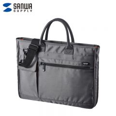 山业（SANWA）BAG-GF8GY商务休闲电脑包  灰色 15.6英寸