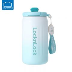 乐扣乐扣（LOCK&LOCK） 炫彩菱纹咖啡杯（渐蓝）LHC6771FU