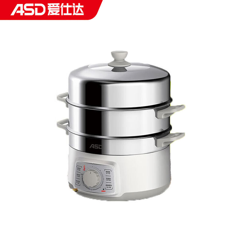 爱仕达（ASD） 电蒸锅不锈钢10L大容量两用电火锅 AZ-Y28J105