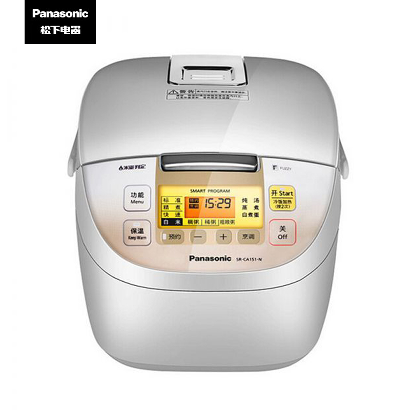 松下（panasonic） SR-DE106-F3.2L家用多功能菜单米量判定 智能预约 备长炭内胆