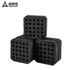 尚烤佳（Suncojia） SKJ-223-16块装方形烧烤炭大棚增温块竹木炭