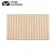 牧高笛（MOBIGARDEN） 营地车桌板户外露营自驾游便携野餐推车桌板NX22689002原木色