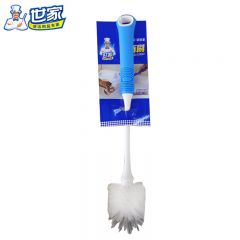 世家  长柄杯刷子双层刷毛奶瓶刷子保温杯去污刷厨房水壶破壁机清洁神器 一个装