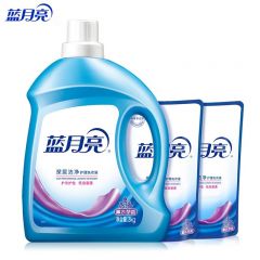 蓝月亮  深层洁净洗衣液8斤套装 薰衣草香 3kg瓶+500g*2袋装