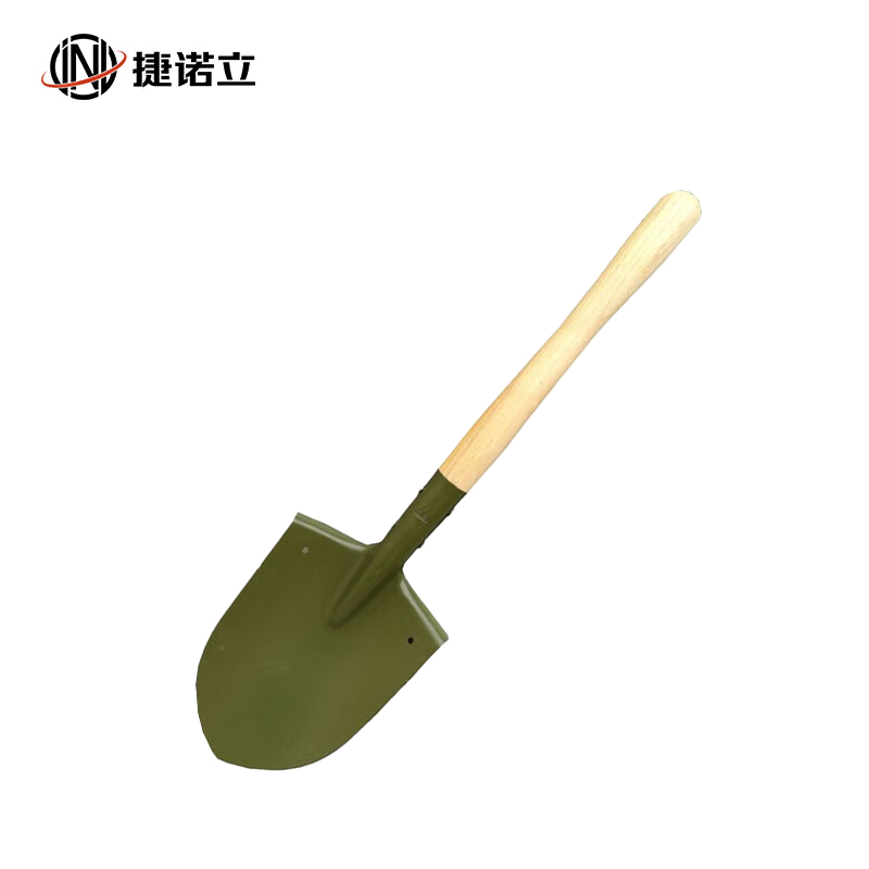 捷诺立（JNL）防汛铁锹 锰钢尖锹 工兵铲抗洪救援战备铁锨 N50222 户外锹205
