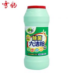 雪豹 六洁粉去污粉400g厨房油污清洁剂水槽除菌除锈除垢除油除臭