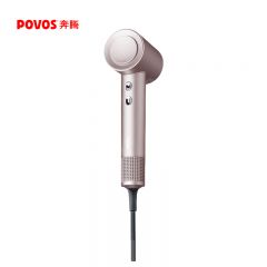 奔腾（POVOS）吹风机家用电吹风筒新一代大功率高速吹风机负离子大风力速干低噪音 PH9909香槟金