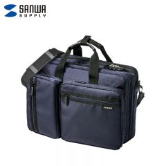 山业（SANWA）3way多功能电脑包 200-BAG048NV 深蓝色 15.6英寸