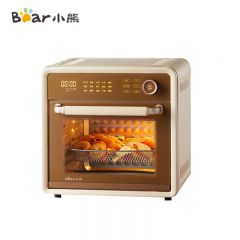 小熊（Bear） DKX-F18G5电烤箱家用空气炸烤箱空气炸锅烤箱一体机多功能蒸汽烤炸一体高效脱脂循环热风免翻面18L