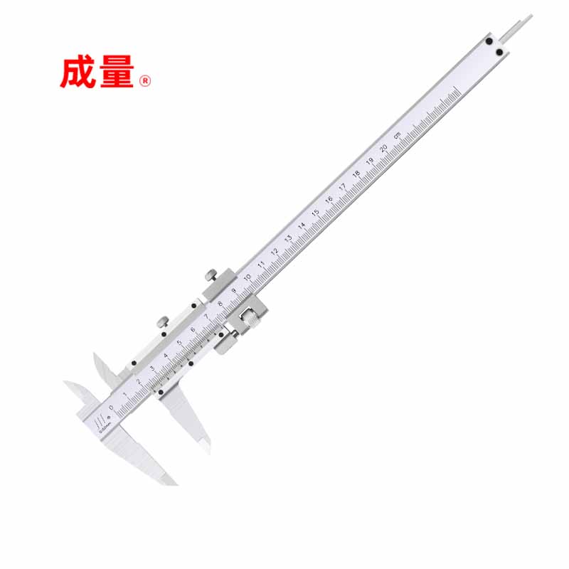 成量 高精度测厚仪游标卡尺 千分尺 碳钢游标卡尺（四用）200*0.02mm