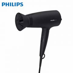 飞利浦（PHILIPS） 电吹风机3系小花筒低温速干大功率负离子护发小花筒黑色可折叠家用BHD356/45