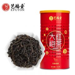 艺福堂 茶叶 乌龙茶 杯泡大红袍 特级EFU10 武夷山岩茶花果香韵罐装125g 罐