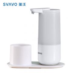 瑞沃SVAVO   充电版自动感应皂液器卫生间洗手液机厨房洗洁精机厕所给皂器 卸妆水分配器V-475-1白色