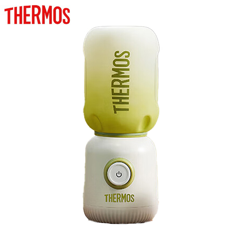 膳魔师（THERMOS） EHA-2214A-BG榨汁机 家用便捷式榨汁杯小型水果果汁机大容量多功能果汁杯吨吨桶