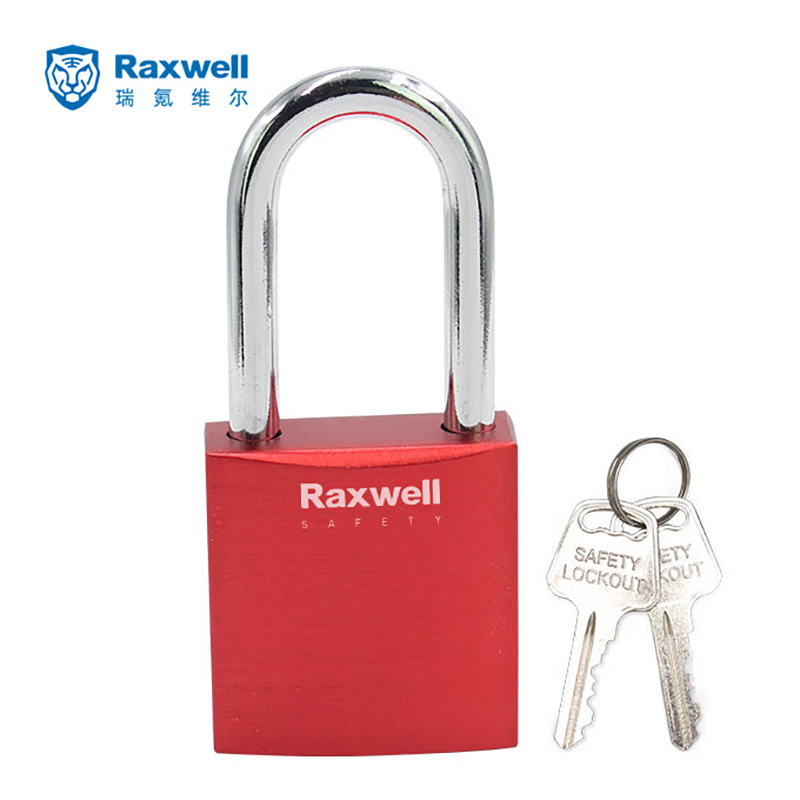 Raxwell 38mm钢梁挂锁锁具 安全锁具 直径6mm RSSL0027 个