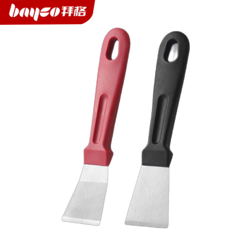 拜格（BAYCO） BX5212多功能不锈钢清洁铲油烟黒垢去除器家政清理工具 不锈钢油烟铲两件套