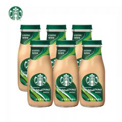 星巴克（Starbucks） 星冰乐 即饮咖啡281ml*6瓶 家庭装 咖啡味