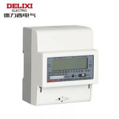 德力西电气 DDSU6606cfp 220V 1级 15(60)A 单相电子式电能表(导轨) 液晶 DDSU6606M160M4CDI4