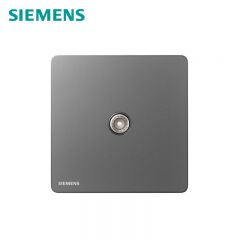 西门子（SIEMENS） 5UH25313NC02 单电视插座 开关插座面板 墙面电视线插口 睿宸系列 深灰银