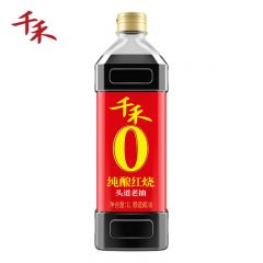 千禾  酱油 纯酿红烧 特级酿造酱油 不使用添加剂 东坡红 纯酿酱油1L