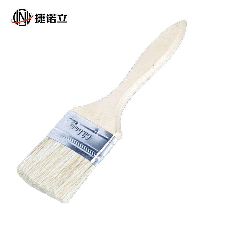 捷诺立（JNL）毛刷 油漆刷 软毛清洁 工业用棕毛油漆 N14125普通毛刷 2寸10个装